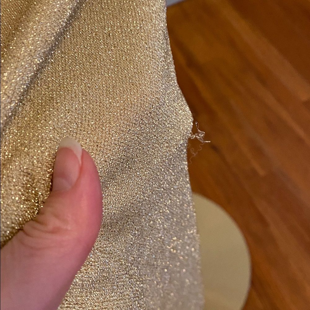 Vintage 80's / 90's Roberta Gold Maxi Dress Size Small - Picture 16 of 16